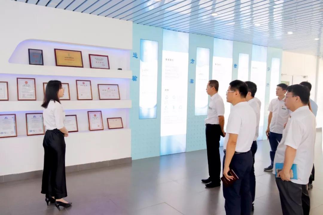 深圳市委組織部領(lǐng)導對我司進行參觀考察