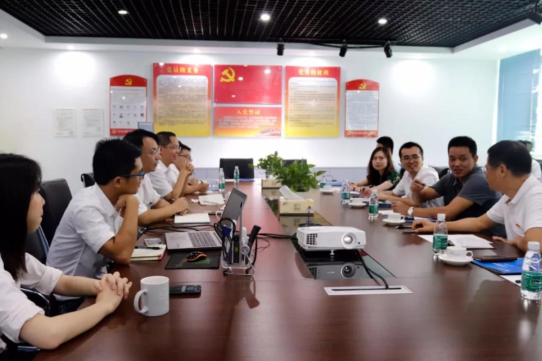 深圳市委組織部領(lǐng)導對我司進行考察